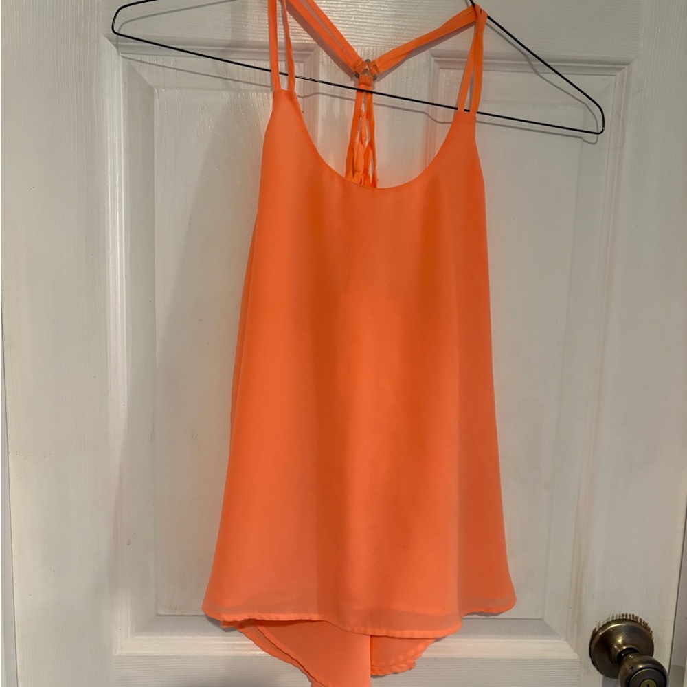 Mine Vibrant coral tank top size S